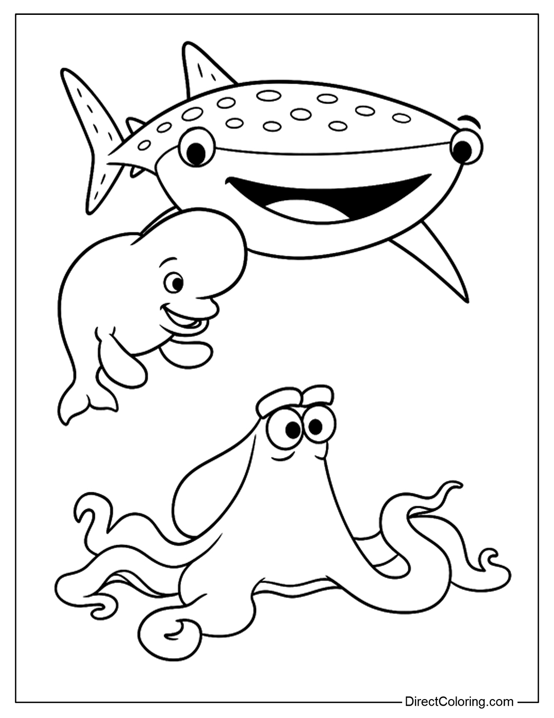 Destiny with Bailey and Hank Finding Dory